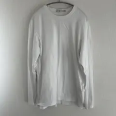 ユニクロ +J ホワイト 長袖カットソー Lサイズ