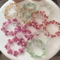 カラフルビーズ　ブレスレットセット　子ども用 13本 まとめ売り