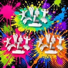 【3セット✖️8体/即日発送】めっちゃカメレオン風 フィギュアのサムネイル
