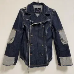 Clutch デニムジャケット ダメージ加工