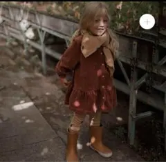 ORGANIC ZOO / CINNAMON PICNIC DRESS