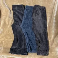 コーデュロイパンツ3点セット