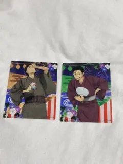 ハイキュー 東峰旭、澤村大地 アクリルカード