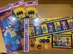アサヒ飲料ワーナーブラザーズ 100周年限定マジッククリアファイル3枚ハロウィン