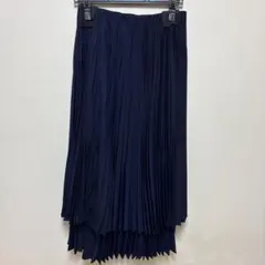 Mila Owenのネイビー プリーツスカート Mサイズ