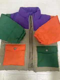 カラフルダウンコート 90cm