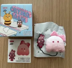 CRYING AGAIN ぬいぐるみキーホルダー　うさぎ クライベイビー うさぎ ウサギ 兎 CRYBABY ぬいぐるみ CRYING