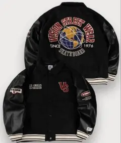 VISION STREET WEARスタジャン ブルゾン ビッグシルエット