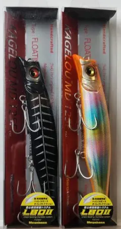 メガバス カゲロウ KAGELLOU 124F & MD 125F ルアーセット - メルカリ