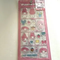 【サンリオ公式】サンリオキャラクターズプラスチックモデル風シール♡マイメロディ♡