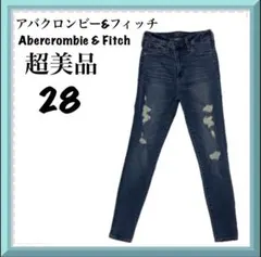 アバクロンビー&フィッチ ダメージジーンズ　超美品　28