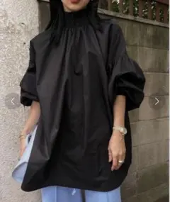 Ameri Vintage 2WAY VOLUMESHIRRING BLOUSEのサムネイル