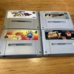 スーパーファミコン ゲーム4本セット