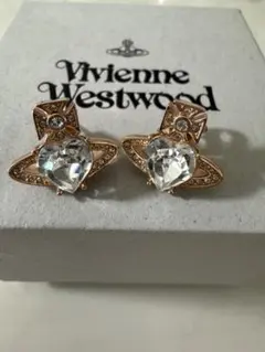 VivienneWestwood ヴィヴィアン　ピアス　ハート　ピンクゴールド