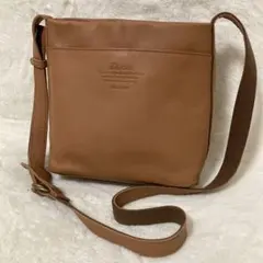 極美品 dakota ダコタ ラポール ショルダーバッグ レザー