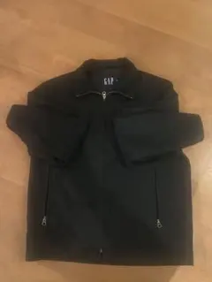 【00'】GAP ハリントンジャケット ブラック Sサイズ（スウィングトップ）