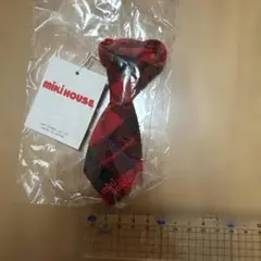 MIKI HOUSE チェック柄 ネクタイ