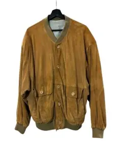 い*け様 ヴィンテージ ブラウン スエード ジャケット サイズ54 80s 90