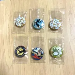 スタジオジブリ ピンバッジ 6個セット