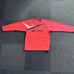 ヨネックス　YONEX ロングスリーブTシャツ　サイズM スカーレット