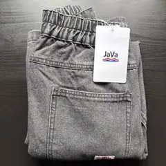 メンズライク ペインター ツイル ＆ ワイド デニム パンツ　デニムブラック