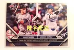 Topps Now 大谷翔平&アーロン・ジャッジ2年連続MVP同時受賞記念カード 
