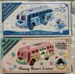 ディズニー　トミカ　シー　25周年　パルパルーザ　ヴァネロペ　2台セットのサムネイル