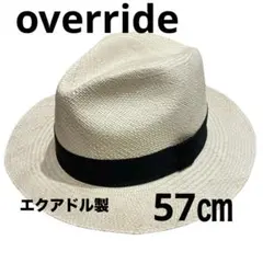 override パナマハット 57cm - メルカリ