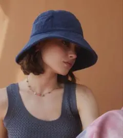 【新品未使用】アリシアスタン テリーバケットハット ALEXIA STAM アリシアスタン バケットハット パイル地 ベージュ