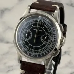 【稼働・希少】ダンヘンリー ドレスクロノ 38mm 0281 1937 ブラックのサムネイル