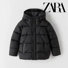 【美品】ZARAベーシックキルティングオーバーコート 152cm