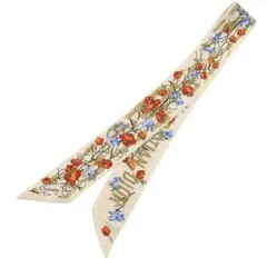Christian Dior ミッツァスカーフ 花柄 ディオール 7/31まで！のサムネイル
