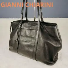 GIANNI CHIARINI レザートートバッグ DILETTA ディレッタ - メルカリ