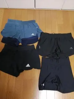 adidas HEAT.RDY レディースショートパンツ 4点セッ卜Sサイズ