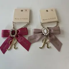 Maison de FLEUR リボンチャーム メゾンドフルールバッグチャーム