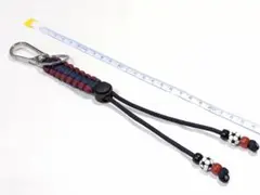 パラコード ボトルホルダー マルチストラップ (鹿島アントラーズカラー) B