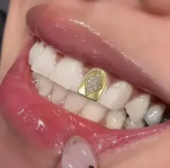 グリルズ grillz ゴールド HIPHOP トゥースジュエリー