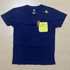 グラニフ　おさるのジョージ　Tシャツ　M　ポケット