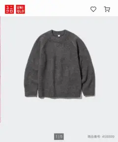 ★新品未使用★UNIQLO キッズ　スフレヤーンセーター　130