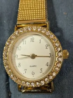 ORIENT クォーツ 腕時計 八角形 ゴールド シルバー - メルカリ