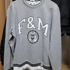 FRANKLIN & MARSHALL スウェット S グレーのサムネイル