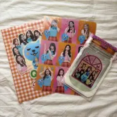 TWICE LOVELY おくるみコンプ クリアバックセット TWICE LOVELYS おくるみマスコット 3種セット GIGO限定 - メルカリ