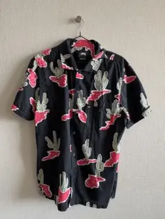 Stussy アロハシャツ サボテン柄