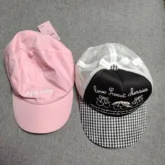 PINK-latte ベースボールキャップ 56cm 他合計2点