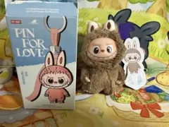 【&】PIN FOR LOVE ラブブ　POPMART
