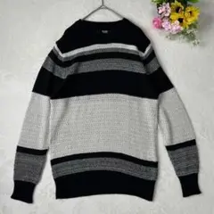【REQUEST】美品　メッシュニット　透け感　2サイズ　メンズ　薄手