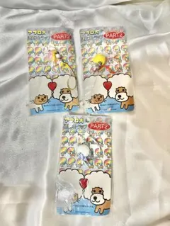 アフロ犬 連結ストラップ キーホルダー - メルカリ