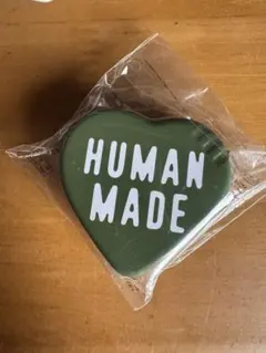 HUMAN MADE ハート型 缶ケース カーキのサムネイル