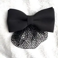 黒　バレッタ