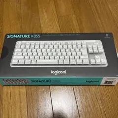 logicool K855 ホワイト キーボード 本体